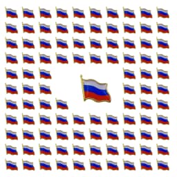 5/10/50/100pcs Russia Flag Pins Russia Waving Badge Pin Patriotic Enamel Suit Jacket Brooches
