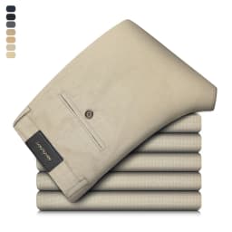 7-color Fashion Men's Business Casual Pants Spring Thin Fashion Loose Brand Breathable Male Clothing Straight Work Pants