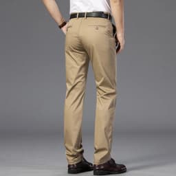 7-color Fashion Men's Business Casual Pants Spring Thin Fashion Loose Brand Breathable Male Clothing Straight Work Pants