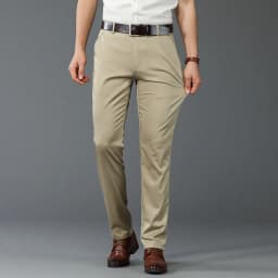 7-color Fashion Men's Business Casual Pants Spring Thin Fashion Loose Brand Breathable Male Clothing Straight Work Pants