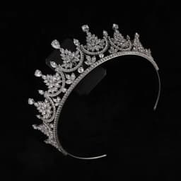 Wedding Crowns For Bride Cubic Zirconia Princess Queen Bridal Tiara Crown For Women Party Prom Wedding Hair Jewelry Headdress