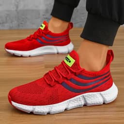 Men's Running Shoes High-quality Luxury Design Mesh Breathable Flat Shoes Track Field Running Basketball Tenis Masculino Shoes