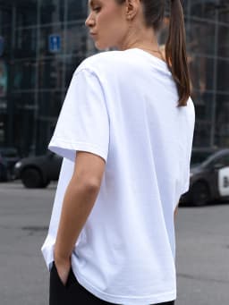 Red Oversized T-Shirt with Amore Print Women's T-Shirt Cotton Simple Design Summer Fashion Tee Boutique Drop Sleeve