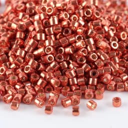 10g/tube Imported MIYUKI Metal Series DB11/0 Delica Beads Jewelry Accessories Imported from Japan, Suitable for Various DIY Brac