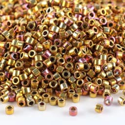 10g/tube Imported MIYUKI Metal Series DB11/0 Delica Beads Jewelry Accessories Imported from Japan, Suitable for Various DIY Brac