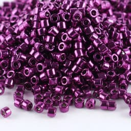 10g/tube Imported MIYUKI Metal Series DB11/0 Delica Beads Jewelry Accessories Imported from Japan, Suitable for Various DIY Brac