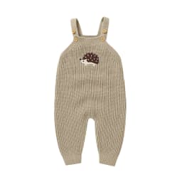 Baby Girls Boys Rompers Cute Hedgehog Knitted Newborn Sleeveless Sunsuits Jumpsuits 0-18m Infant Unisex Overalls Toddler Costume