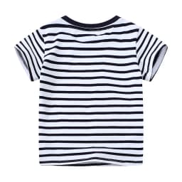 Jumping Meters 2-7T Cotton Animals Embroidery Summer Boys Girls Tees Kids Tops Cotton Fashion Tshirts Kids Baby Clothes