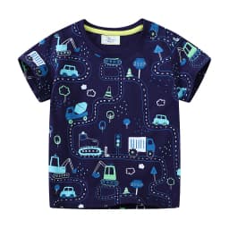 Jumping Meters 2-7T Cotton Animals Embroidery Summer Boys Girls Tees Kids Tops Cotton Fashion Tshirts Kids Baby Clothes