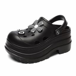 Women Chunky Platform Sandals Summer Garden Shoes Fashion Slippers Beach Non Slip High Quality Bathroom Bedroom Orginal Shoes