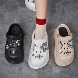 Women Chunky Platform Sandals Summer Garden Shoes Fashion Slippers Beach Non Slip High Quality Bathroom Bedroom Orginal Shoes