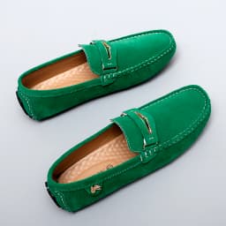 48 Extra-Large Size Matte Couple's Style Halloween Gift 2025 Autumn New Loafers British Style Slip-On Men's Driving Shoes Lightweight Non-Slip Casual Leather Shoes