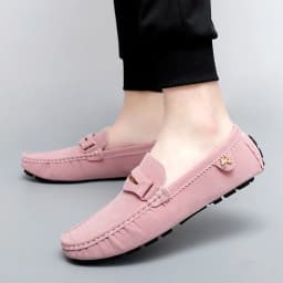 48 Extra-Large Size Matte Couple's Style Halloween Gift 2025 Autumn New Loafers British Style Slip-On Men's Driving Shoes Lightweight Non-Slip Casual Leather Shoes