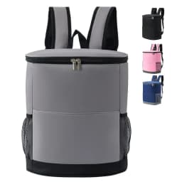 15L Portable Thermal Lunch Bag Food Box Durable Waterproof Cooler Ice Insulated Case Camping Oxford Dinner Backpacks Candy Color