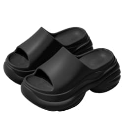 EVA Women Indoor Slippers Non-slip Heightened Thick Bottom Slippers Comfortable Soft Outdoor Slippers