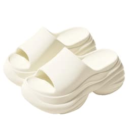 EVA Women Indoor Slippers Non-slip Heightened Thick Bottom Slippers Comfortable Soft Outdoor Slippers