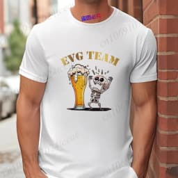 French Groom Squad Evg Team Best Man T Shirt Fashion Beer Graphic Y2k Tops Men's Single Farewell Wedding Bachelor Party Tees