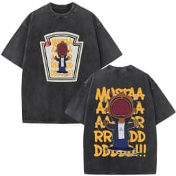 Washed Vintage Rapper Kendrick Lamar Album Merch T-shirts Men's Clothing Hip Hop Retro Oversized T-shirt Fashion Trend Tee Shirt