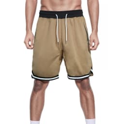 Men's Summer Loose Fit American Style Basketball Shorts - Thin Mesh, Quick - Dry for Sports Running and Casual Wear