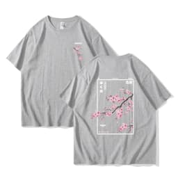 2025 Summer Japanese cartoon Harajuku T-shirt Printed Men's Street Short sleeved Sports T-shirt