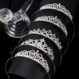 5pcs Bohemian Princess Crown Set Adorable Birthday Party Accessories Cake Decorations for Little Princesses
