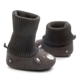 Baby Wool Knitted Shoes Boy and Girls Newborn Bootie Winter Warm Infant Toddler Crib Shoes Classic Floor First Walkers