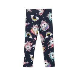 2 3 4 5 6 7Y Girls Leggings Cotton Girl's Trousers Girls Pants Skinny Print Cartoon Pattern Kids Children Leggings Trousers