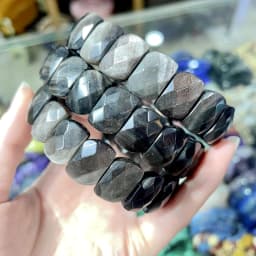 New 10X12MM Natural Stone S-shaped Amethyst Agate Tiger Eye Crystal Bracelet for Men and Women, Simple and Fashionable Jewelry