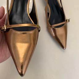2025 Woman Sexy High Heels Women Sandals Summer Fashion Pointed Toe Low-heel Pumps Slingbacks Elegant Female Heeled Shoes