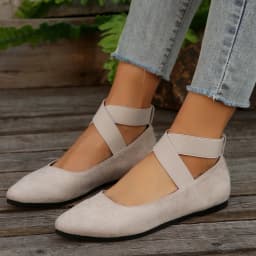 Black New Women's Flat Shoes Fashion Lightweight Shoes Women's Elegant Ballet Shoes Soft Outdoor Casual Women's Shoes Size 36-43