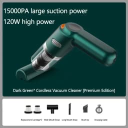 9500PaWireless Handheld Vacuum Cleaner Large Suction Car Vacuum Cleaner Household Mini Pet Hair Vacuum Cleaner Pet Hair Absorber