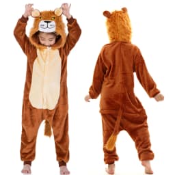 Kigurumi Kids Unicorn Pajamas Toddler Girl Pyjamas 2 to 3 4 5 6 7 8 9 10 11 12 Years Winter Flannel Warm Children Jumpsuits Pjs