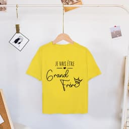 I Will Become A Big Brother Print Boys Shirt Pregnancy Announcement T-shirt Brother Clothes Kids Summer Short Sleeve Tops Tshirt