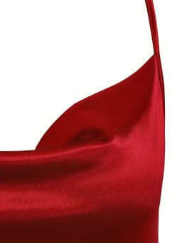 2024 Lady Va Voom Satin Hip Suspender Dress Women's
