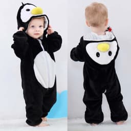 Toddler Boys Girls Kigurumi Pajamas 0-4 Years Children Sleepwear Winter Baby Rompers Infant Flannel Warm Clothes Animal Onesies