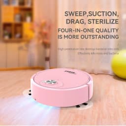 Vacuum Cleaner USB Charging Sweeping Robot Mop Machine Pet Hair Hard Floor Carpet Home Smart Sweeping Suction Cleaning Appliance