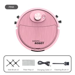 Vacuum Cleaner USB Charging Sweeping Robot Mop Machine Pet Hair Hard Floor Carpet Home Smart Sweeping Suction Cleaning Appliance