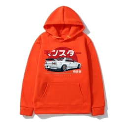 The r32 monster background line Print men/women knock on occasional sweatshirt popular sweatshirt S-3XL fashion