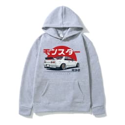 The r32 monster background line Print men/women knock on occasional sweatshirt popular sweatshirt S-3XL fashion