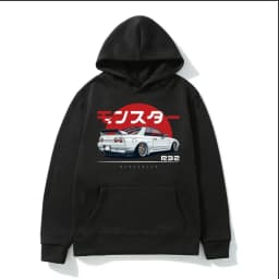The r32 monster background line Print men/women knock on occasional sweatshirt popular sweatshirt S-3XL fashion