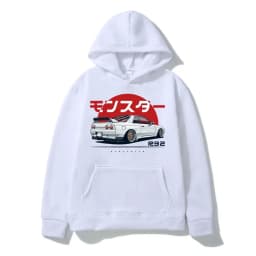 The r32 monster background line Print men/women knock on occasional sweatshirt popular sweatshirt S-3XL fashion