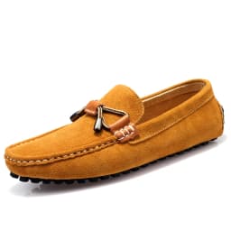 Men Casual Shoes Fashion Men Shoes Handmade Suede Genuine Leather Mens Loafers Moccasins Slip On Men's Flats Male Driving Shoes