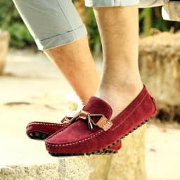 Men Casual Shoes Fashion Men Shoes Handmade Suede Genuine Leather Mens Loafers Moccasins Slip On Men's Flats Male Driving Shoes