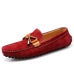 Men Casual Shoes Fashion Men Shoes Handmade Suede Genuine Leather Mens Loafers Moccasins Slip On Men's Flats Male Driving Shoes