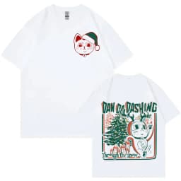 Japan Anime Dandadan Turbo Granny Cat Graphic T Shirt Fashion Cartoon Oversized T-shirt Men Women Vintage Casual Cotton T-shirts