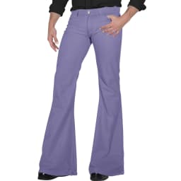 Flare Pants Men Spring Solid Color Daily Simple Classic Trousers Chic Comfortable Hip Hop Mopping Bottoms Disco Flared Pants