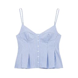 MUJER 2025 Striped Pleated Tops for Women White Sexy Backless Top Women Strap Camisole Beach Top Female Tanks Camis Women's Tops