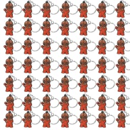 50PCS Keychains Terror Movie Character Keyring fit Friends Key Gift Car Key Accessories Horror Style Women Men Scary Key Holder