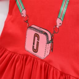 Jumping Meters 2-7T Long Sleeve Girls T Shirts With Skirts Bag Print For 2-7 Years Children's Blouses Kids Tees Tops Autumn Wear