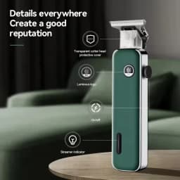 Kemei KM-2027 KM-5098 Professional Hair Clipper and Beard Trimmer New Design USB Rechargeable Shaver for Men Electric Clippers